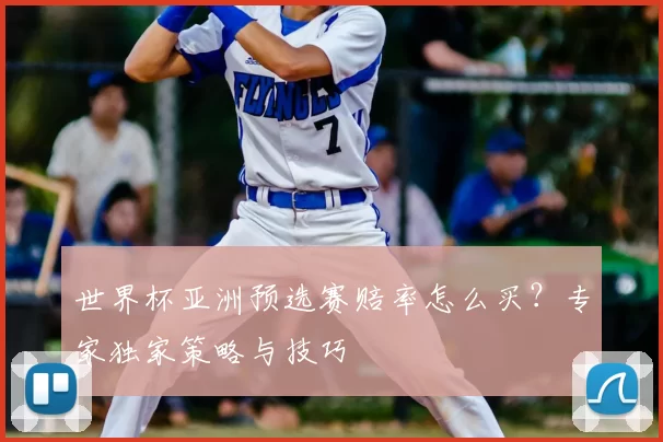 世界杯亚洲预选赛赔率怎么买？专家独家策略与技巧