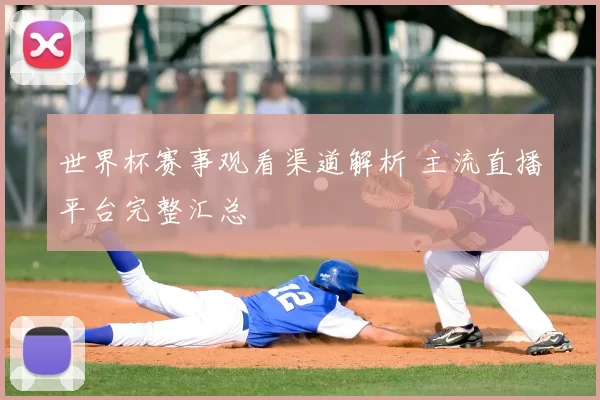 世界杯赛事观看渠道解析 主流直播平台完整汇总