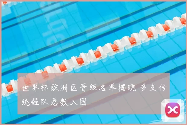 世界杯欧洲区晋级名单揭晓 多支传统强队悉数入围